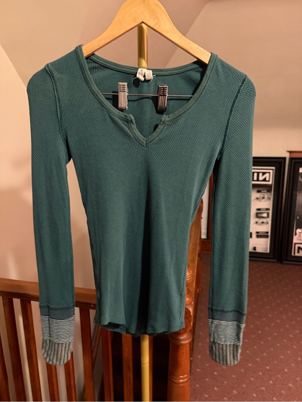 Vintage Free People Long Sleeve Thermal
